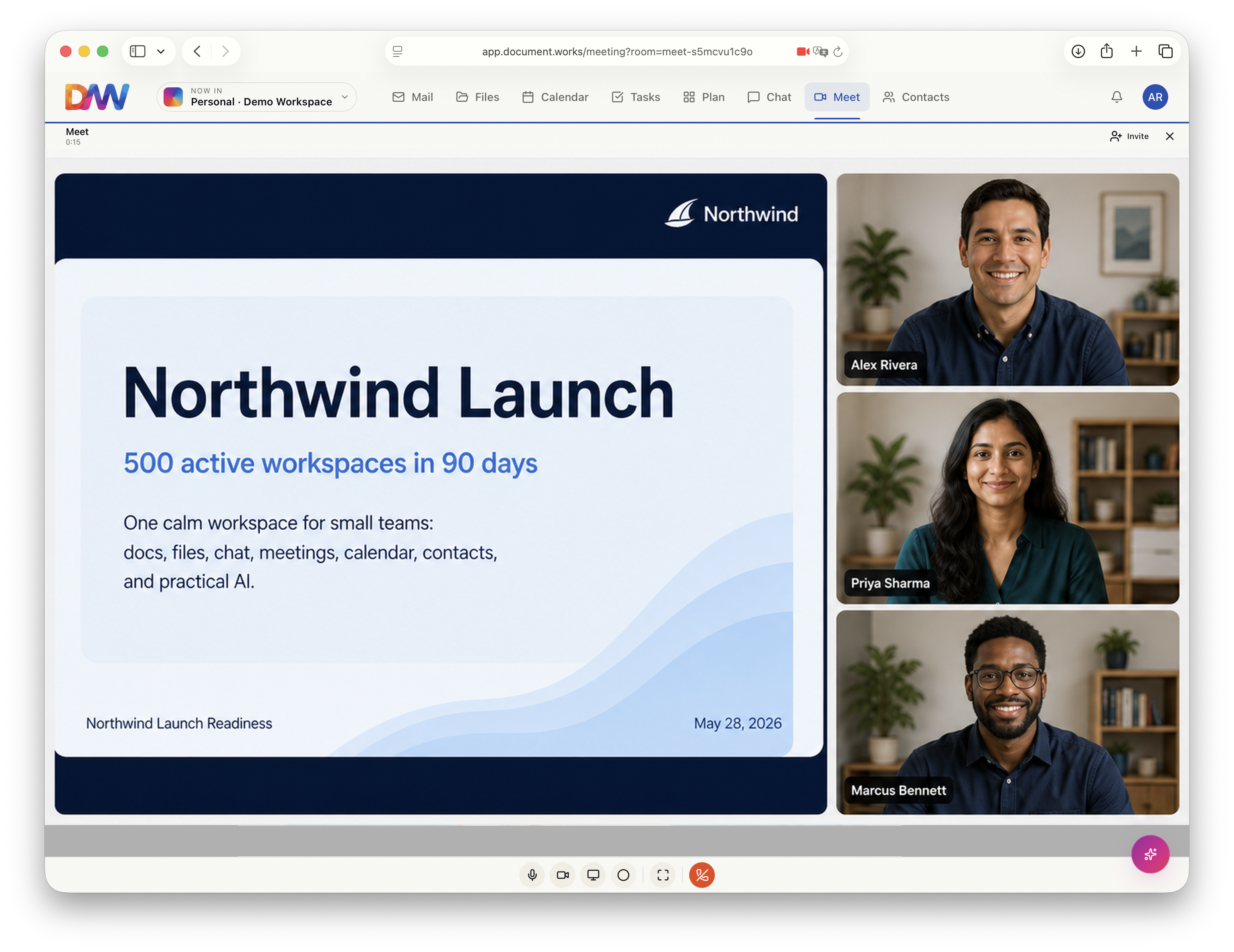 Video meeting